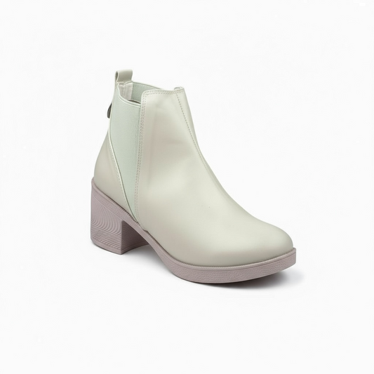 Women Classic Ankle Heel Boots