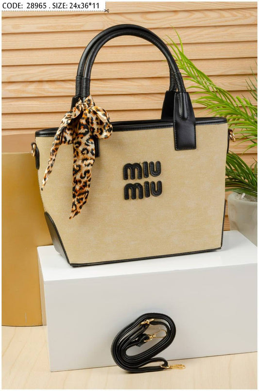 Handbag with Scarf