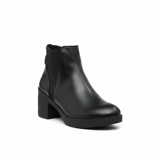 Women Classic Ankle Heel Boots